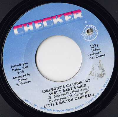 Little Milton Campbell - Im Tired/ Somebodys Changin My Sweet Babys Mind