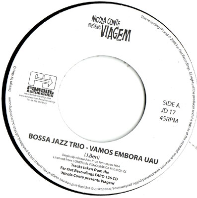 Bossa Jazz Trio/Zimbo Trio - Vamos Em Bora/Zimbo Samba