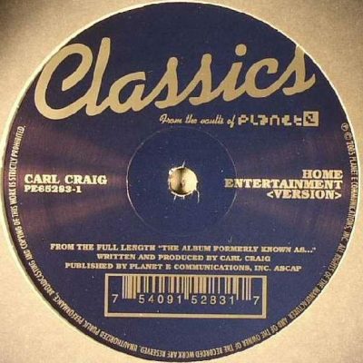 Carl Craig - Sparkle/ Home Entertainment
