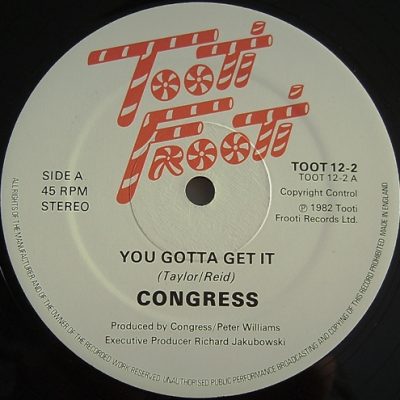 Congress - You Gotta Get It