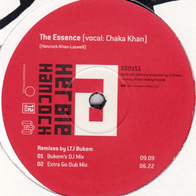Herbie Hancock Feat Chaka Khan - The Essence (LTJ Bukem/ DJ Krush Remix)