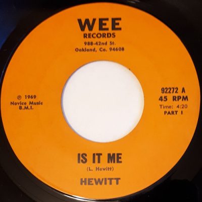 Lonnie Hewitt - Is it Me