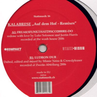 Kalabrese - Auf Dem Hod (Remixes)