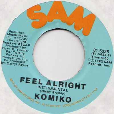 Komiko - Feel Alright