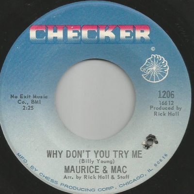 Maurice & Mac - Why Don't You Try Me / Lean On Me