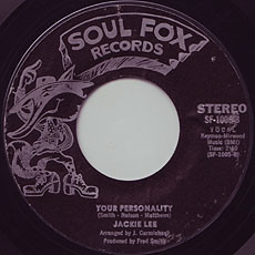 Fred Smith Orchestra / Jackie Lee - Personality Theme / Your Personality