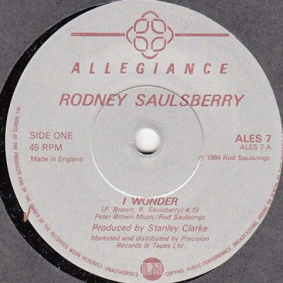 Rodney Saulsberry - I Wonder / Her Song