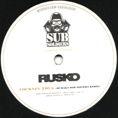 Rusko - Cockney Thug (Buraka Som Sistema Remix)