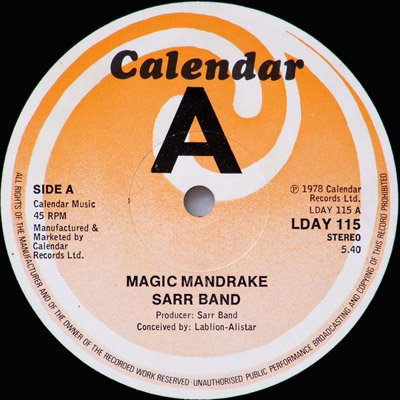 Sarr Band - Magic Mandrake/ Double Action