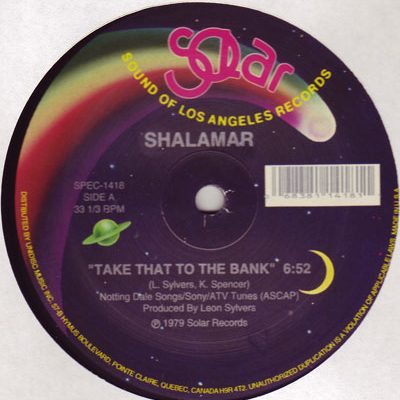 Shalamar - Take That To The Bank/ Right In The Socket/ There It Is