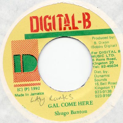 Shugo Banton - Gal Com Here / Version