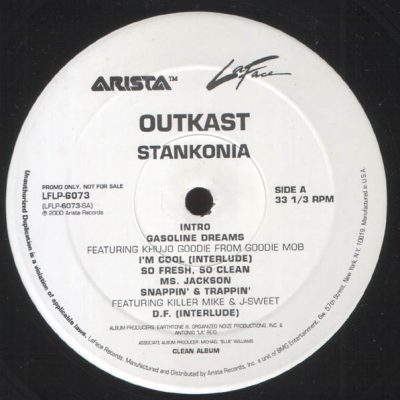 OutKast - Stankonia (Clean Version)