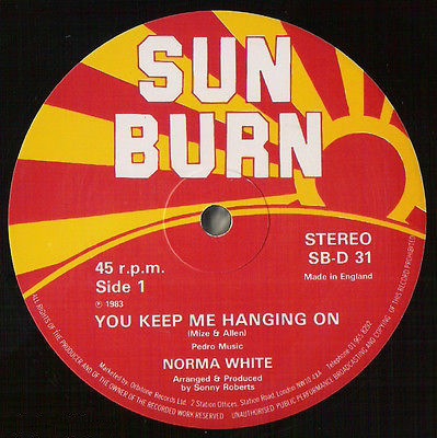 Norma White - You Keep Me Hanging On