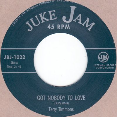Terry Timmons - Got Nobody To Love