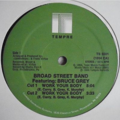 Broad Street Band Featuring Bruce Grey - Work Your Body
