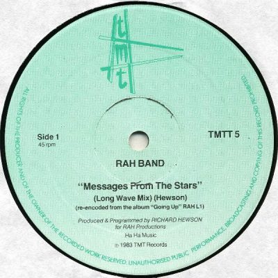 RAH Band ‎– Messages From The Stars