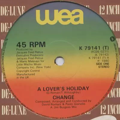 Change - A Lovers Holiday / The Glow Of love