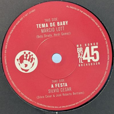 Marcio Lott ‎– Tema De Baby