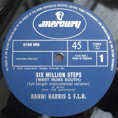 Rahni Harris And F.L.O - Six Million Steps