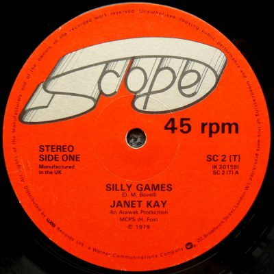 Janet Kay ‎– Silly Games