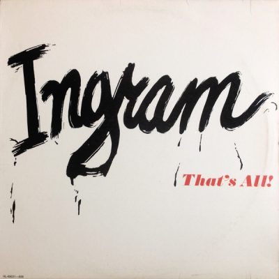 Ingram ‎– That's All