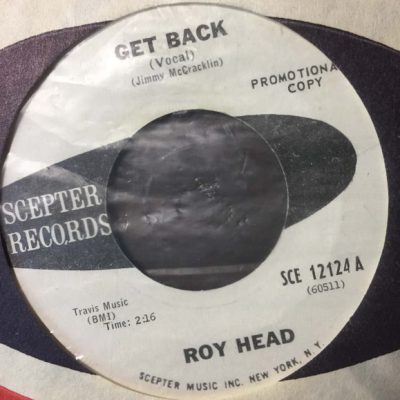 Roy Head ‎– Get Back