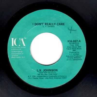 L. V. Johnson – I Don't Really Care